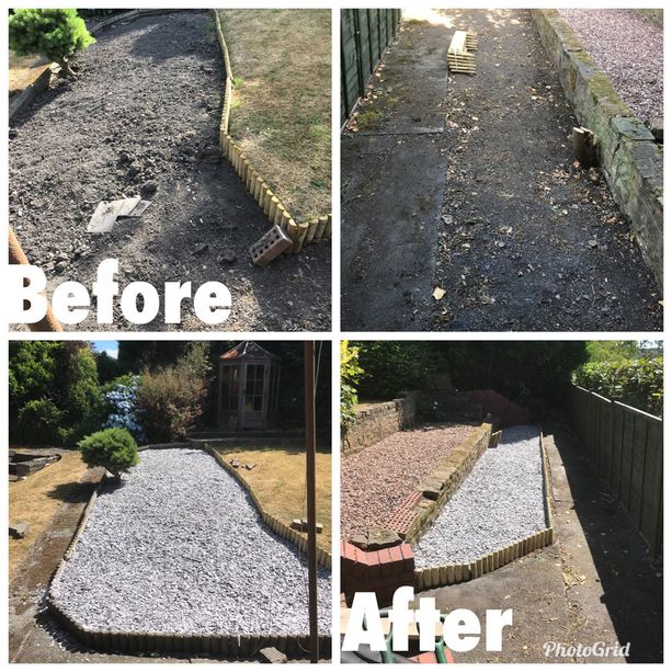 Allmark Landscaping & Gardening before and after