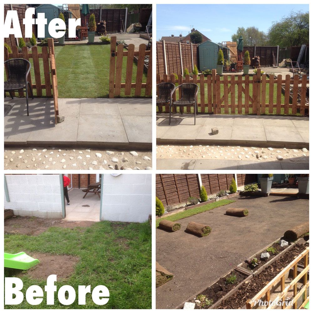 Allmark Landscaping & Gardening before and after