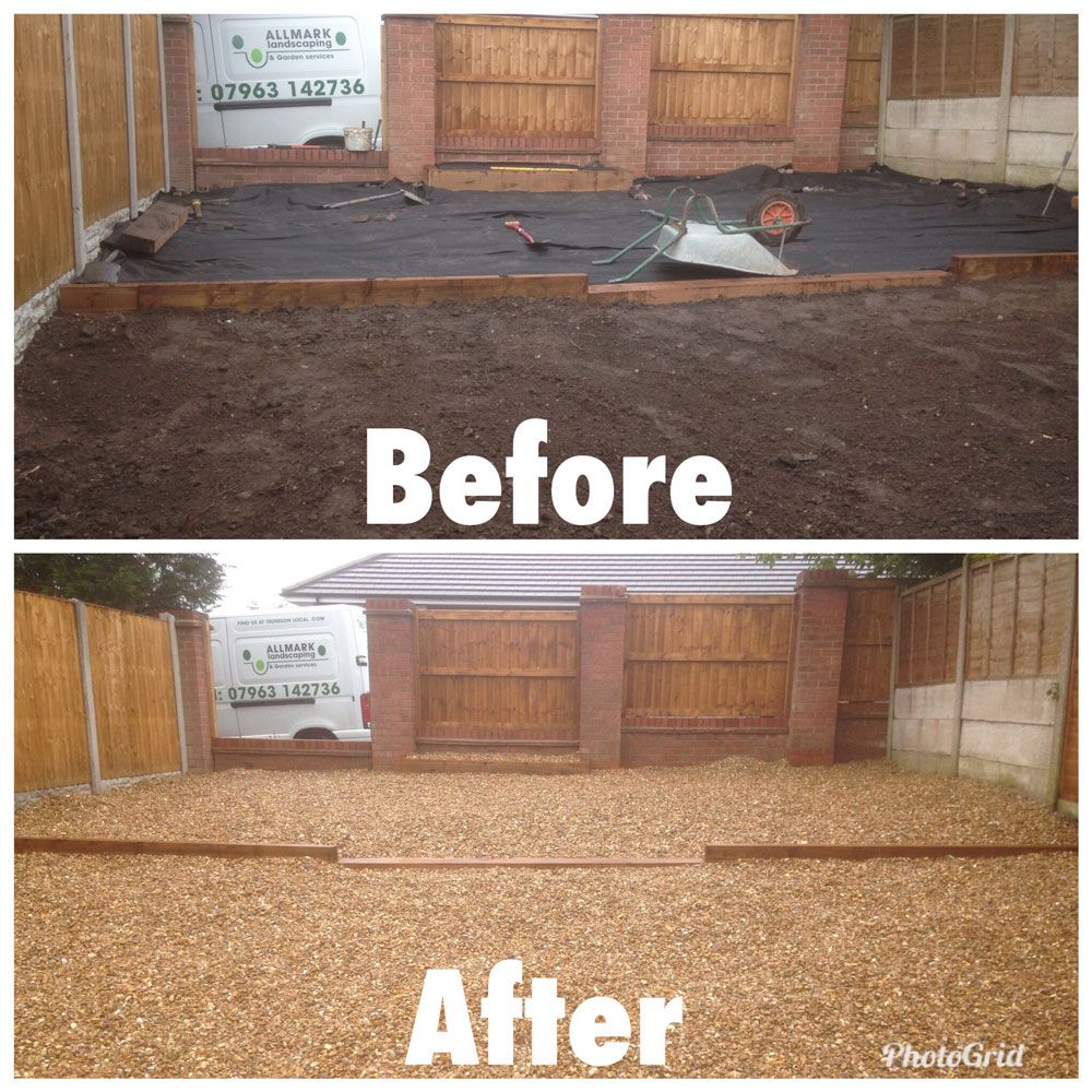 Allmark Landscaping & Gardening before and after