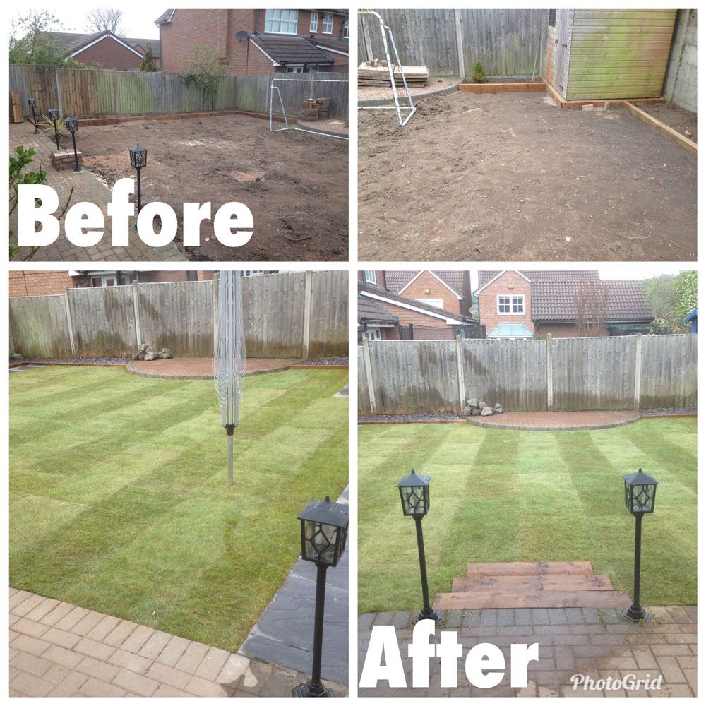 Allmark Landscaping & Gardening before and after