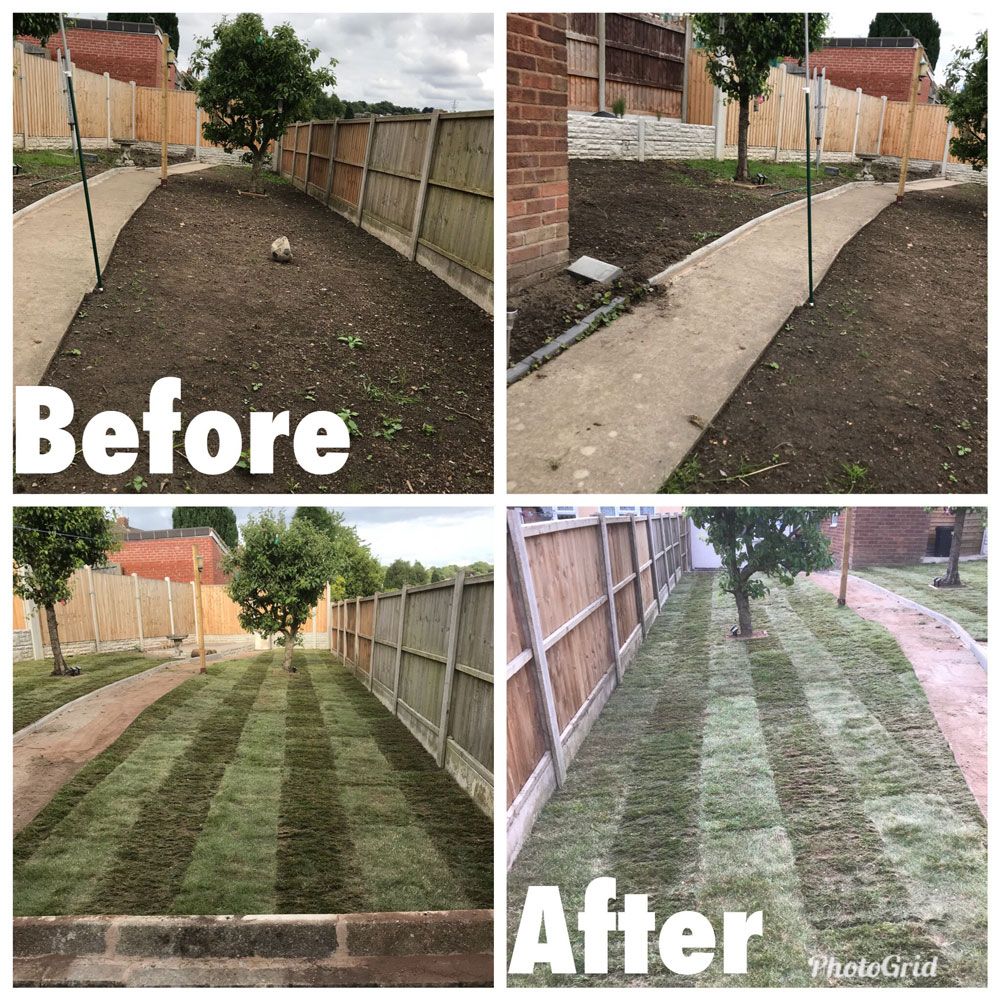 Allmark Landscaping & Gardening before and after